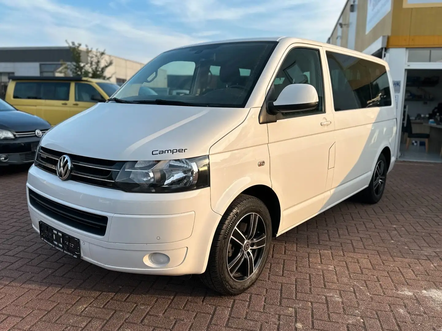 Volkswagen T5 Multivan BlueM./SOFTCLOSE/1.Hd.n.VW/3xKLIMA Weiß - 2