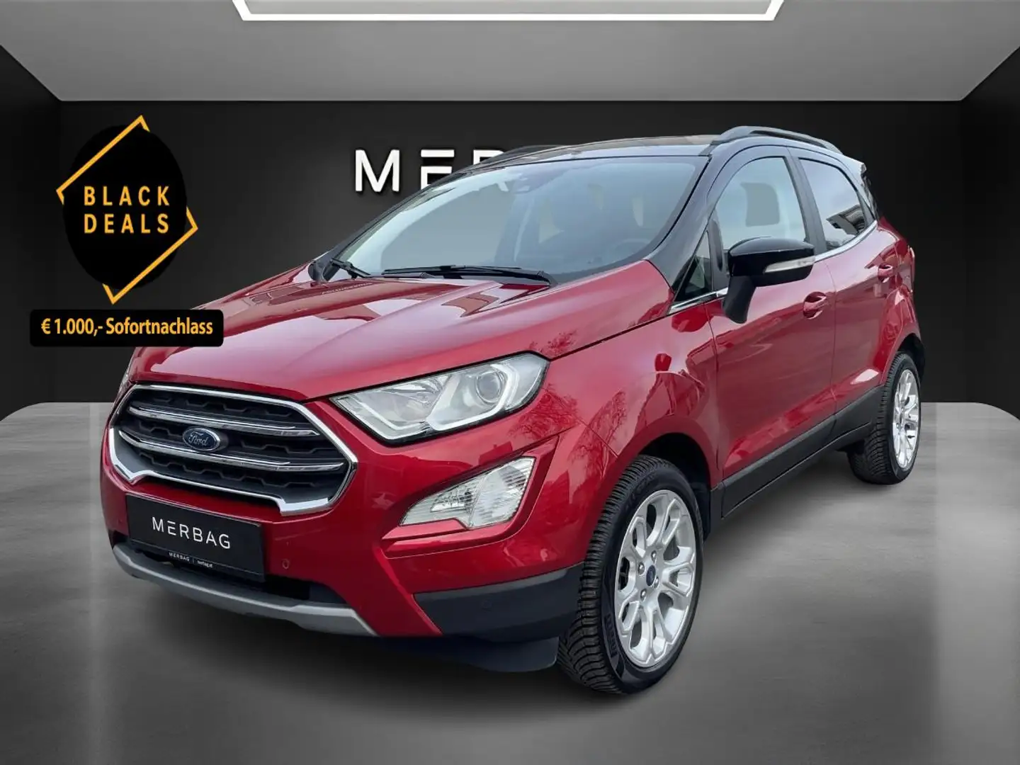 Ford EcoSport TITANIUM Rouge - 1