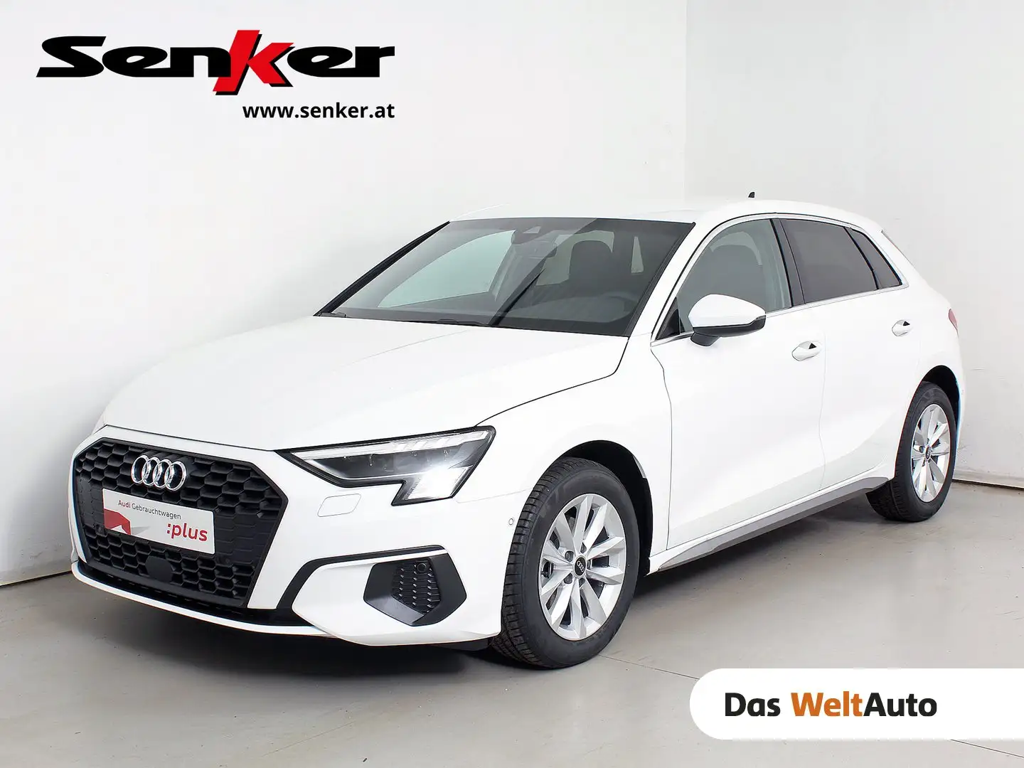 Audi A3 30 TDI intense Blanc - 1