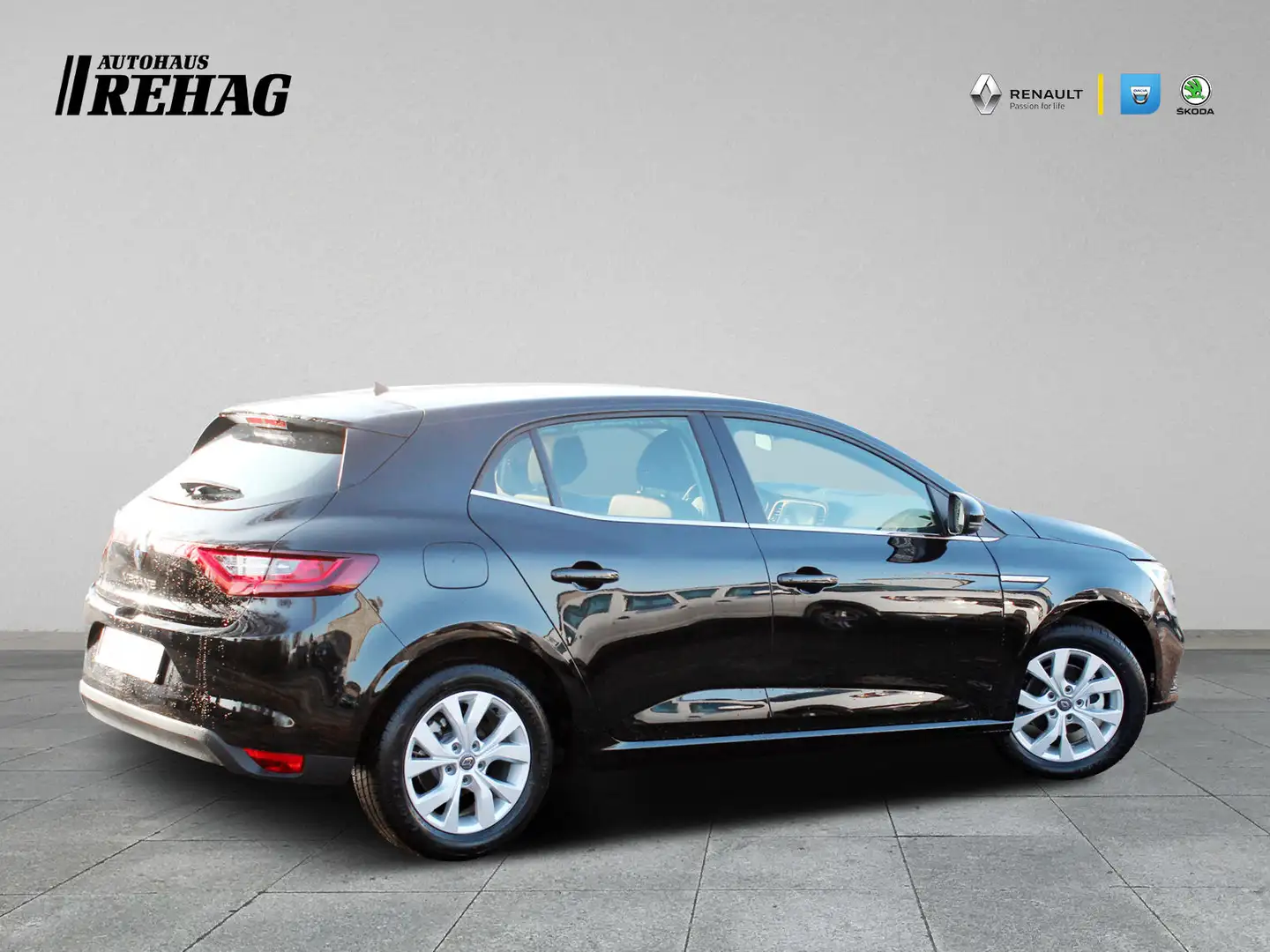 Renault Megane 5-Türer  LIMITED TCe140 GPF EDC*KLIMA*ALU* Noir - 2