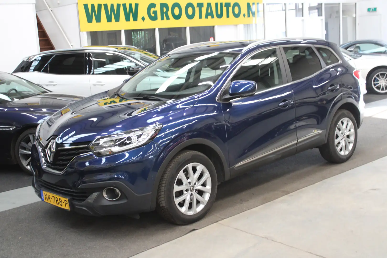 Renault Kadjar 1.2 TCe Intens Automaat NAP, Airco, Parkeersensore Blauw - 1