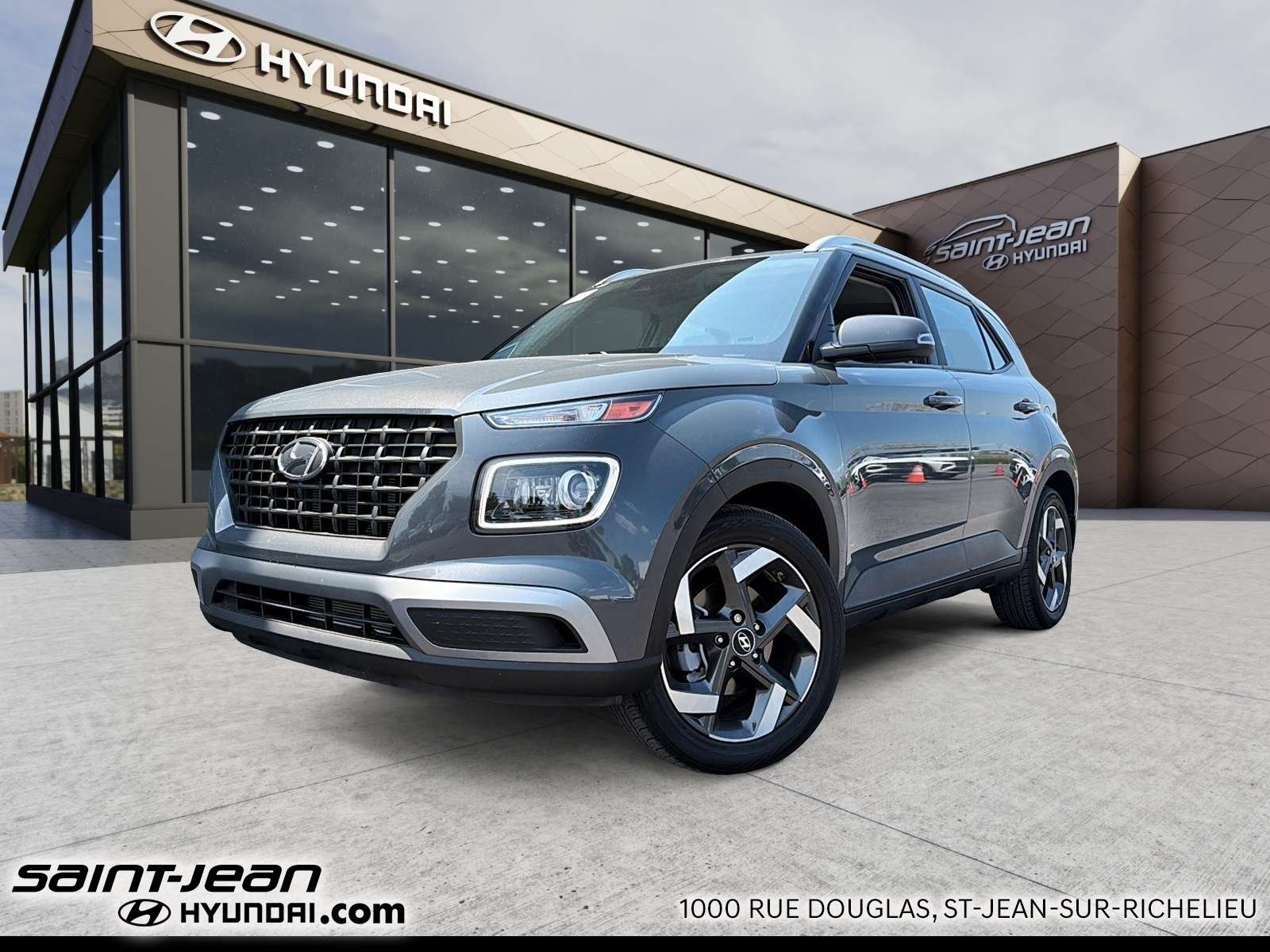 2026 Hyundai Venue Ultimate IVT avec intérieur noir
