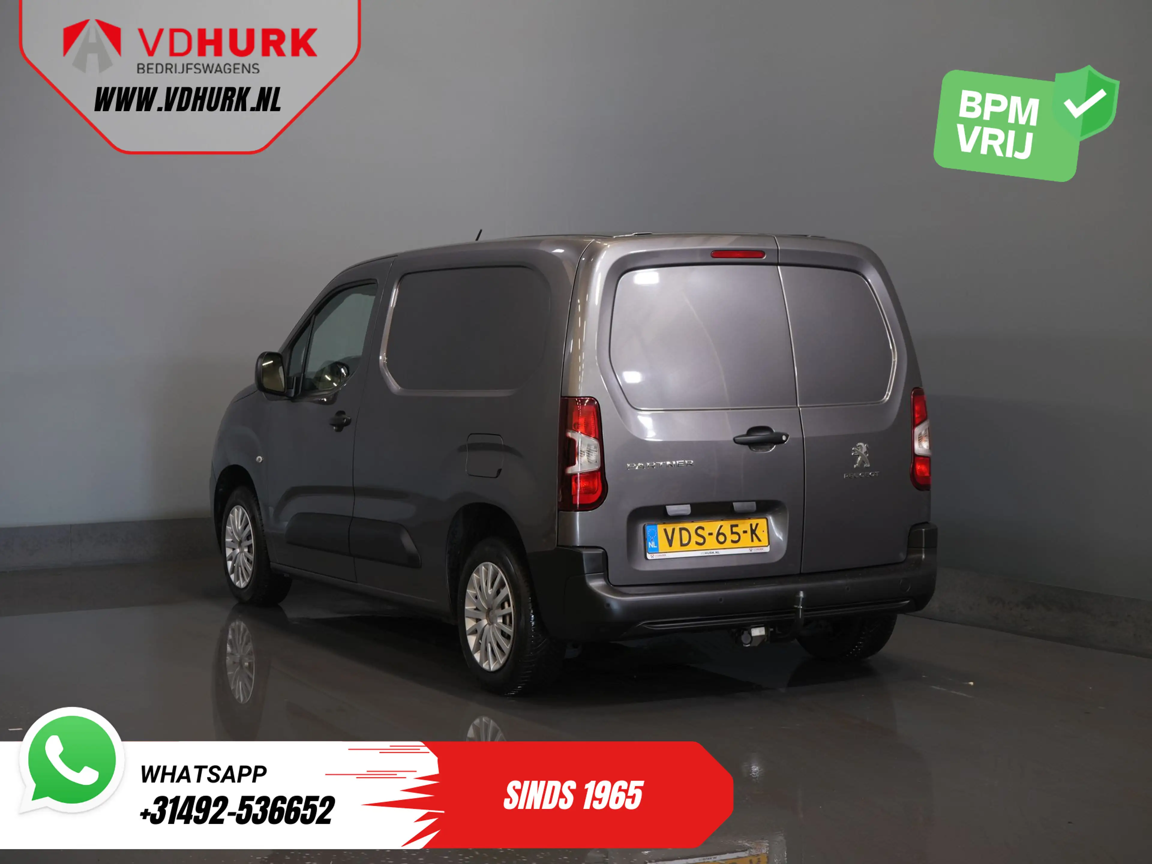 Peugeot Partner 1.5 HDI 100 pk NL Auto/ Carplay/ PDC/ Cruise/ Trek — photo 2