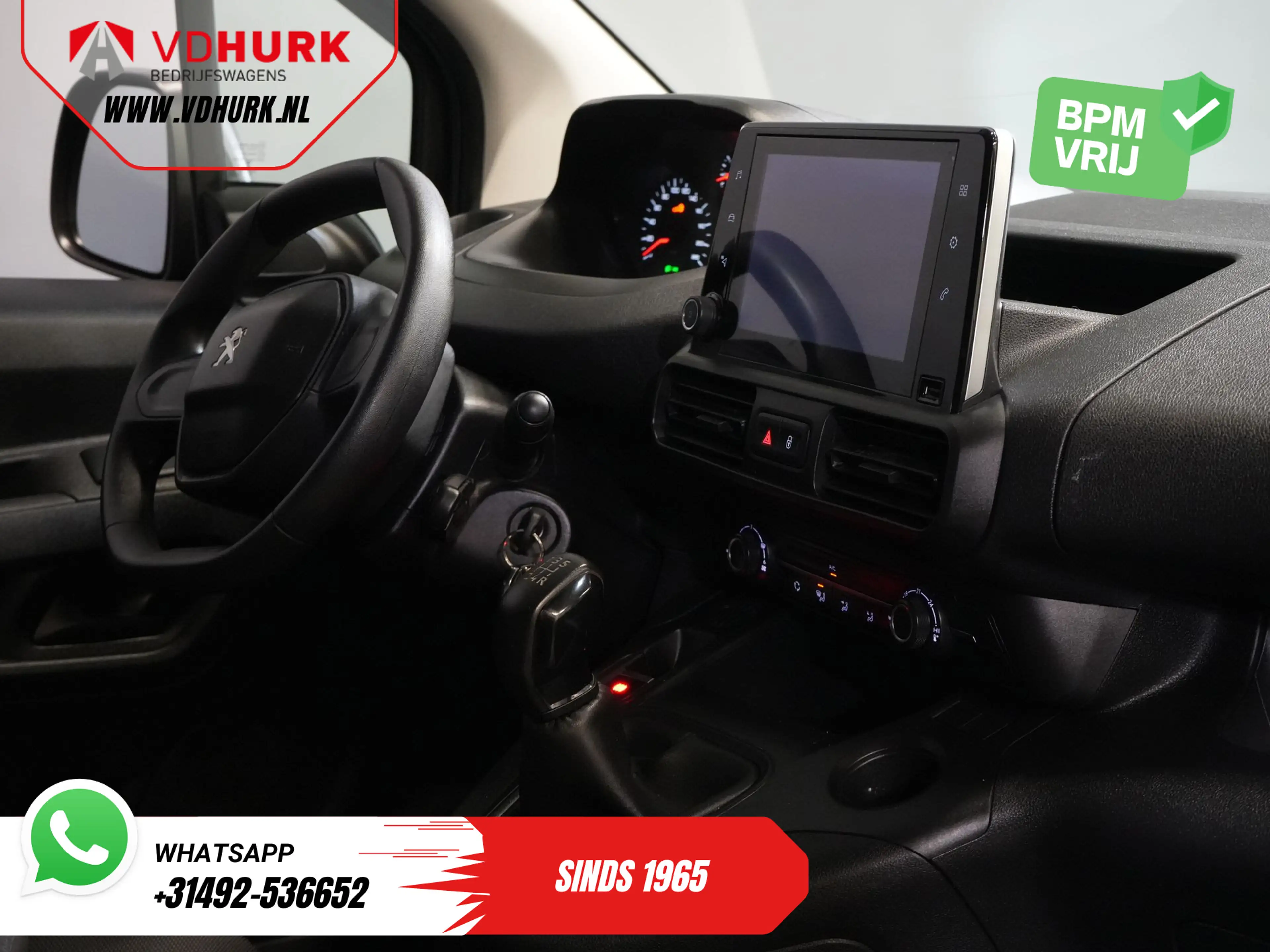 Peugeot Partner 1.5 HDI 100 pk NL Auto/ Carplay/ PDC/ Cruise/ Trek — photo 3