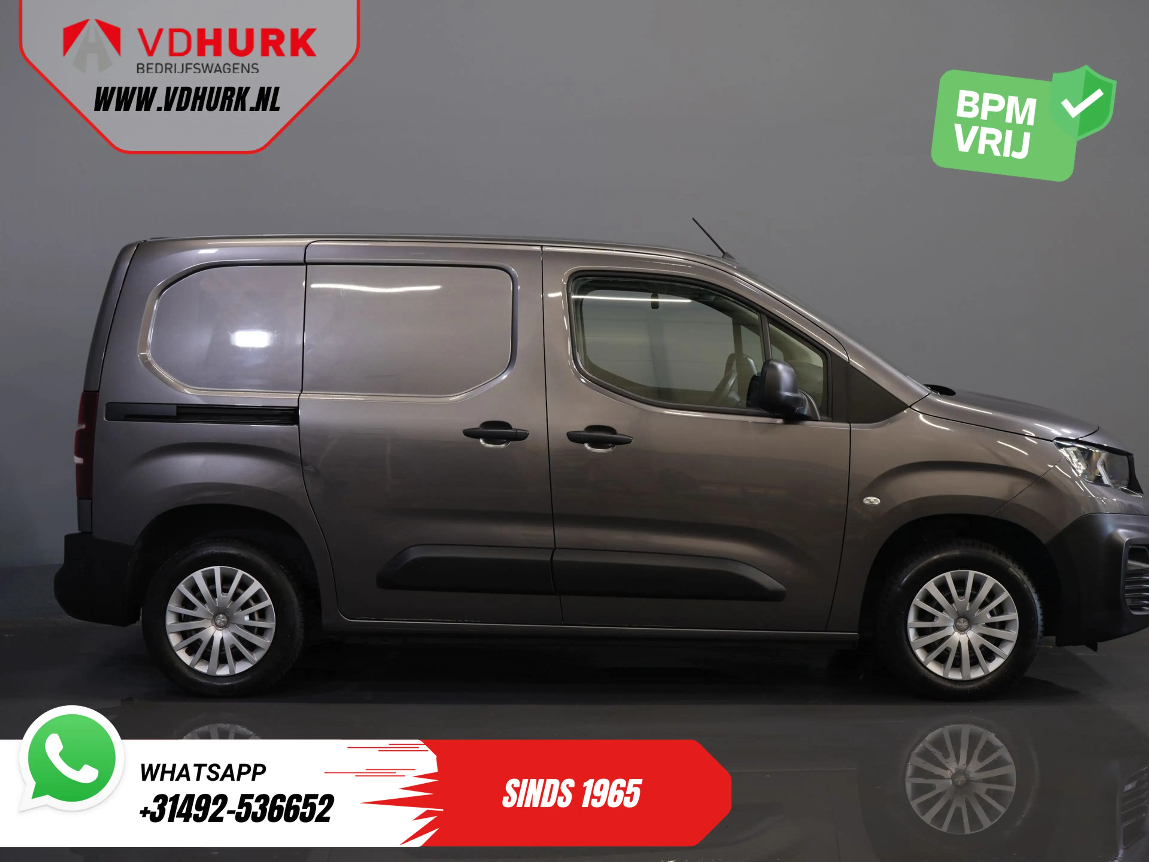 Peugeot Partner 1.5 HDI 100 pk NL Auto/ Carplay/ PDC/ Cruise/ Trek — photo 11