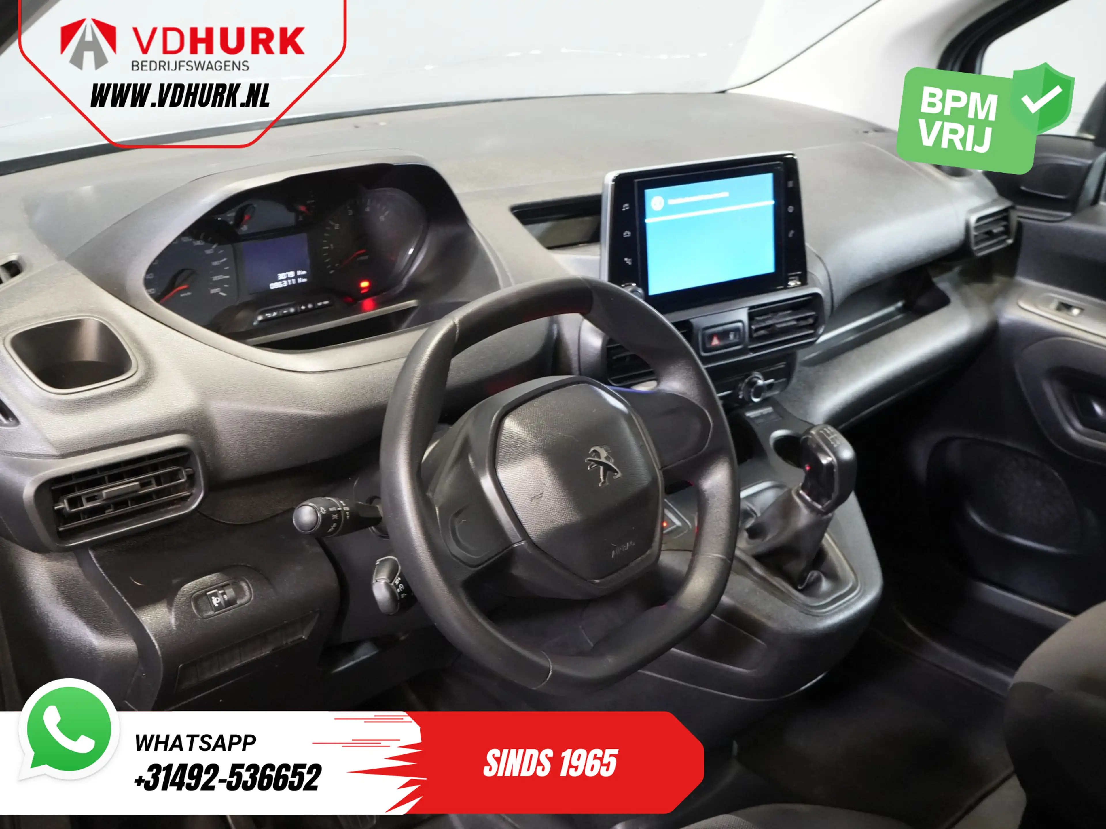 Peugeot Partner 1.5 HDI 100 pk NL Auto/ Carplay/ PDC/ Cruise/ Trek — photo 14
