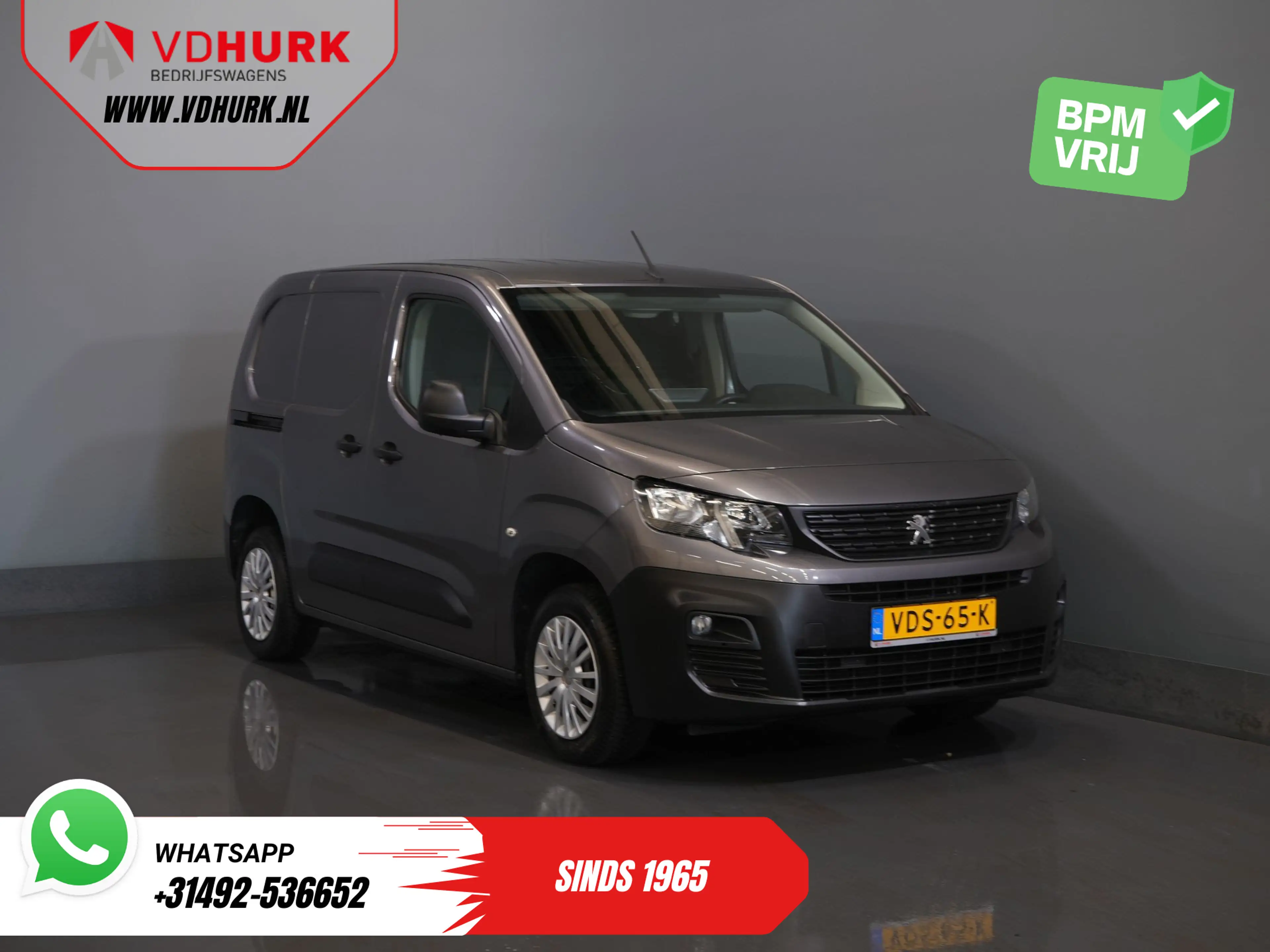 Peugeot Partner 1.5 HDI 100 pk NL Auto/ Carplay/ PDC/ Cruise/ Trek