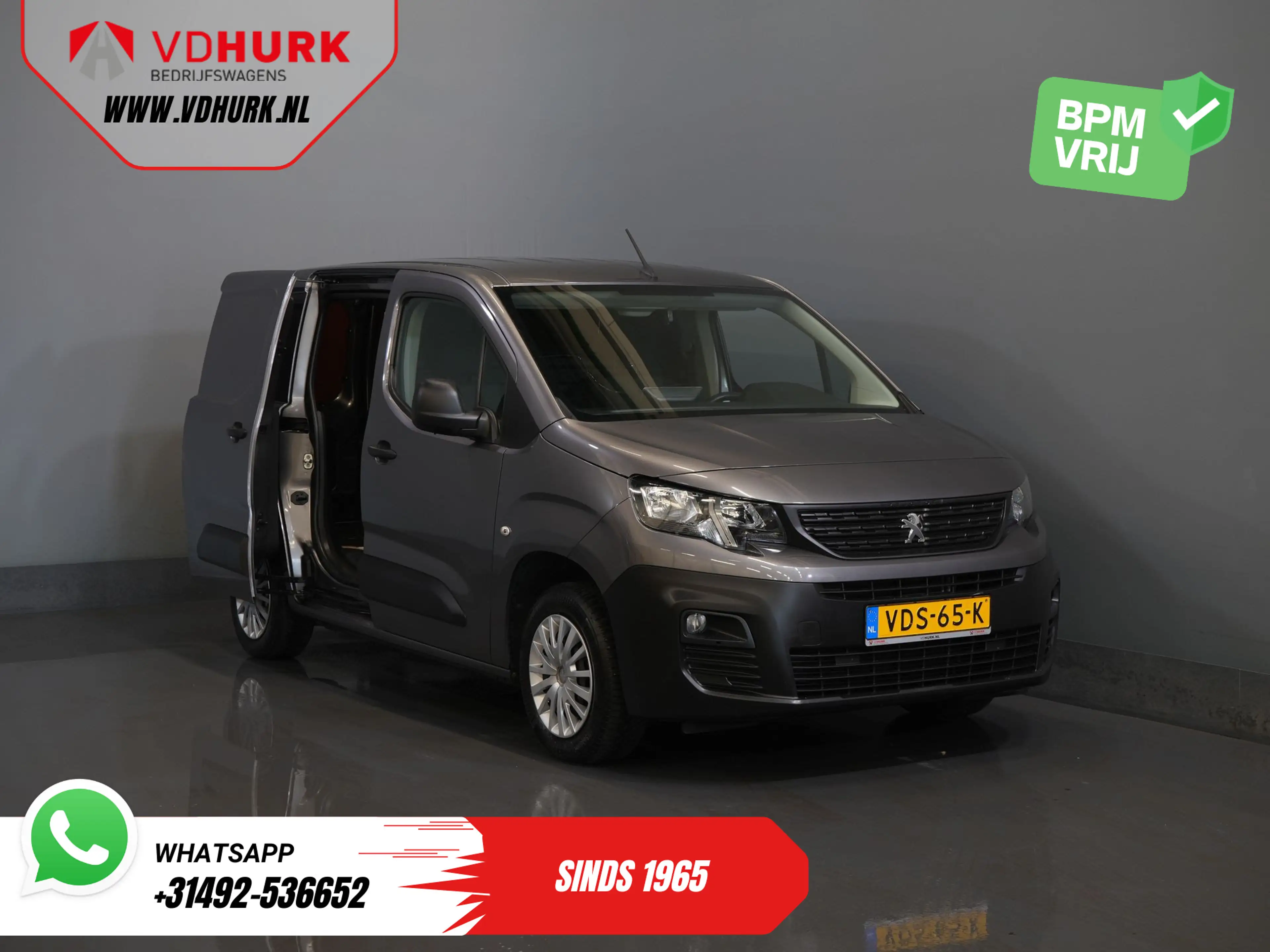 Peugeot Partner 1.5 HDI 100 pk NL Auto/ Carplay/ PDC/ Cruise/ Trek — photo 9