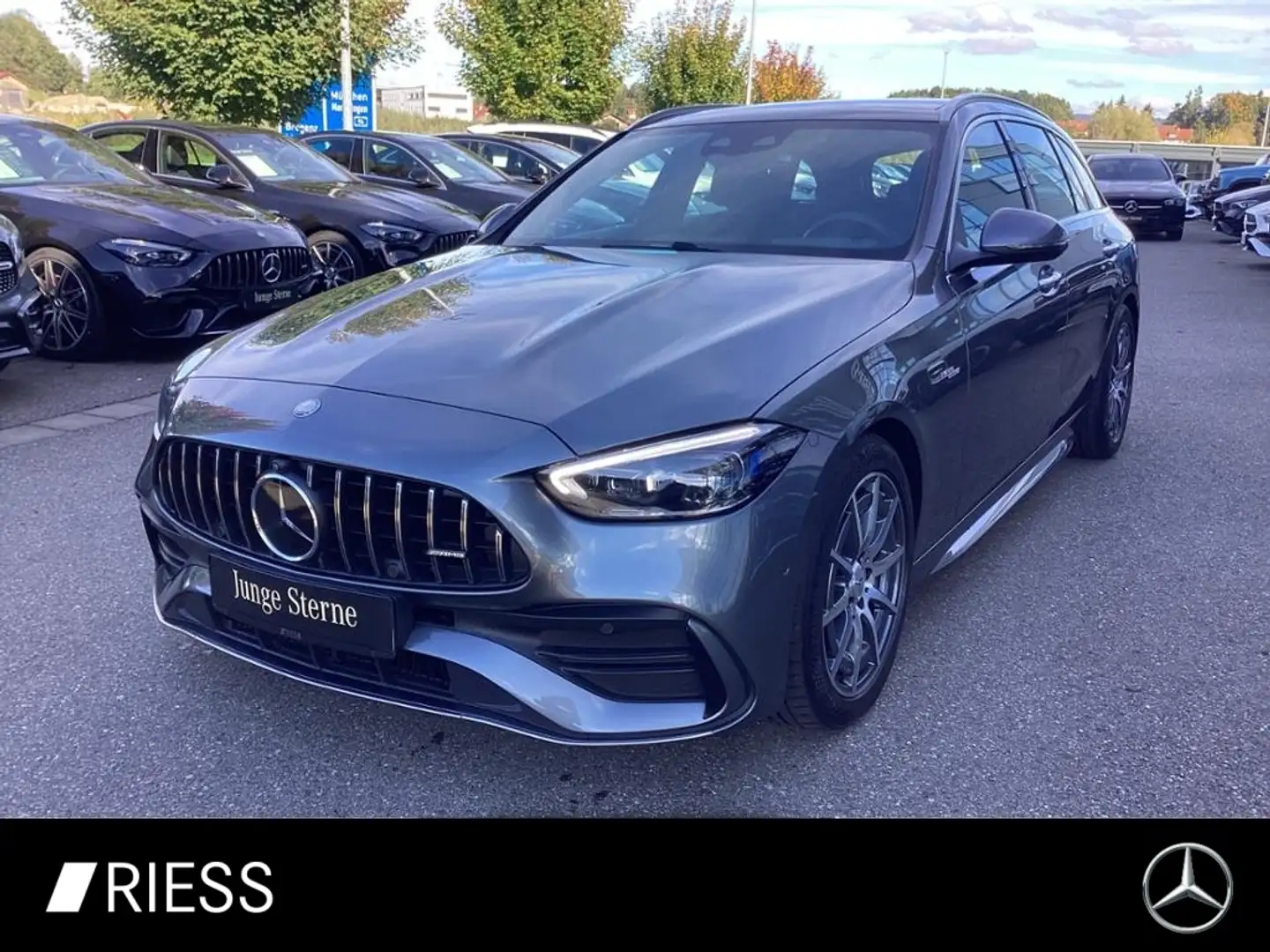 Mercedes-Benz C 43 AMG C 43 T AMG 4M Pano+Digital L+FahrassP+Memory+Kam Grau - 1
