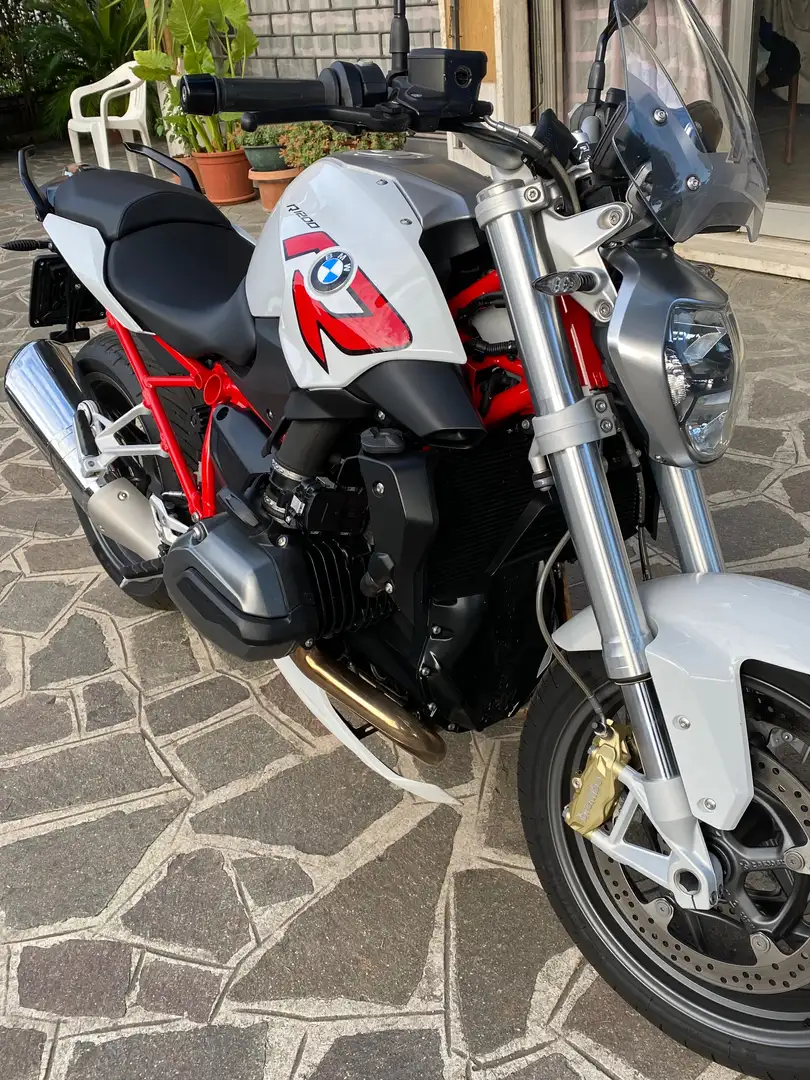 BMW R 1200 R Blanc - 1