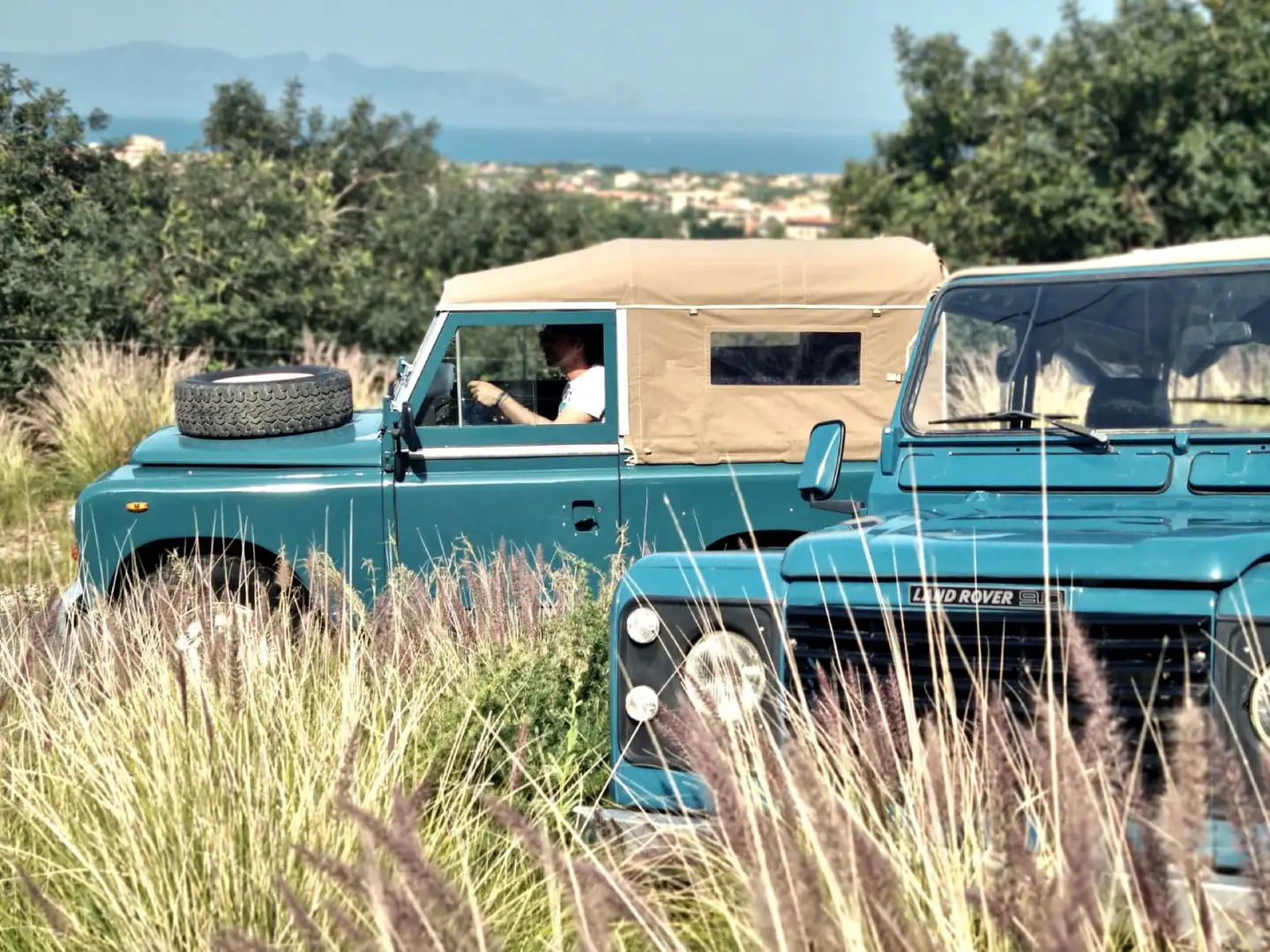 Land Rover Series Soft Top Blue - 2