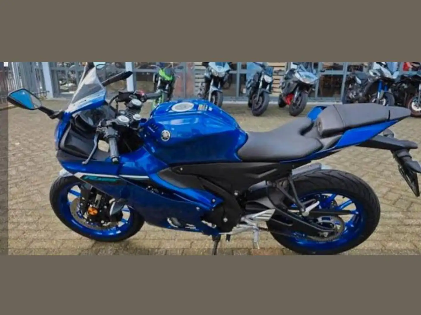 Yamaha YZF-R125 Icon Blue Supersport Modrá - 2