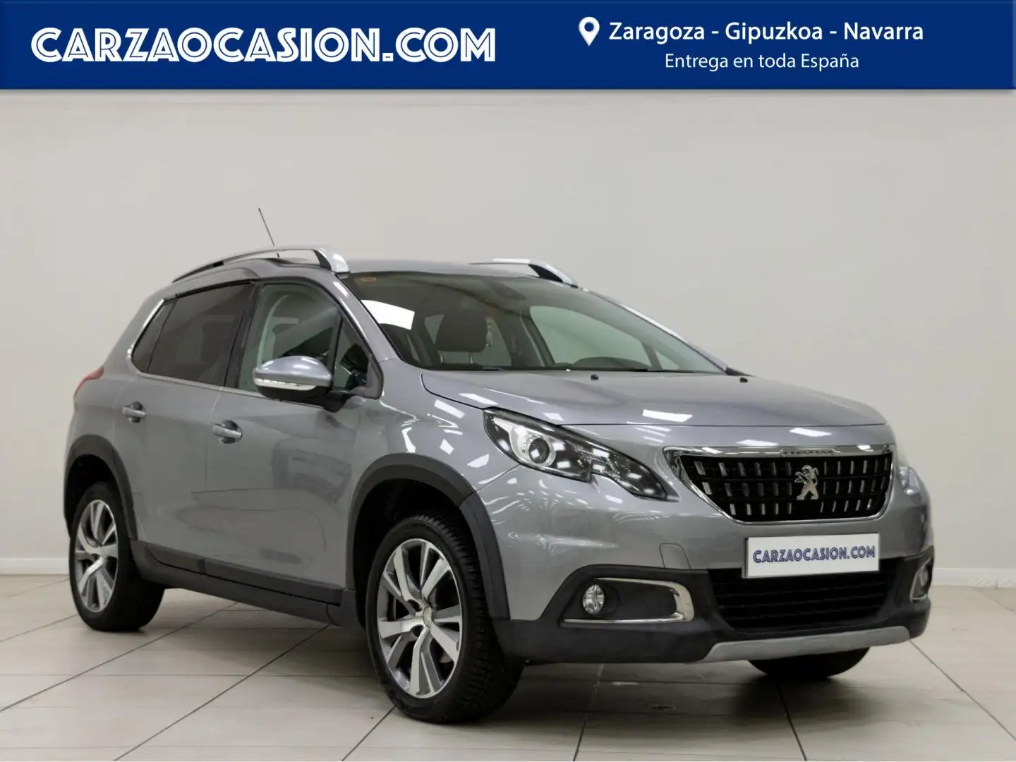 Peugeot 2008 1.6 BlueHDI S&S Allure 120 Gris - 1
