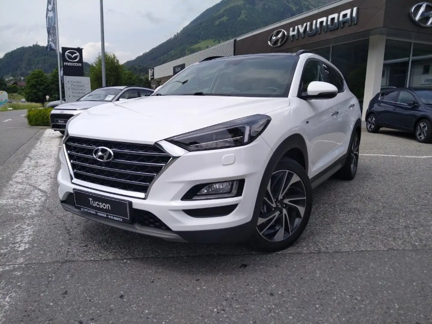 Hyundai TUCSON 2,0 CRDI 4WD LEVEL 6 Aut. Weiß - 2