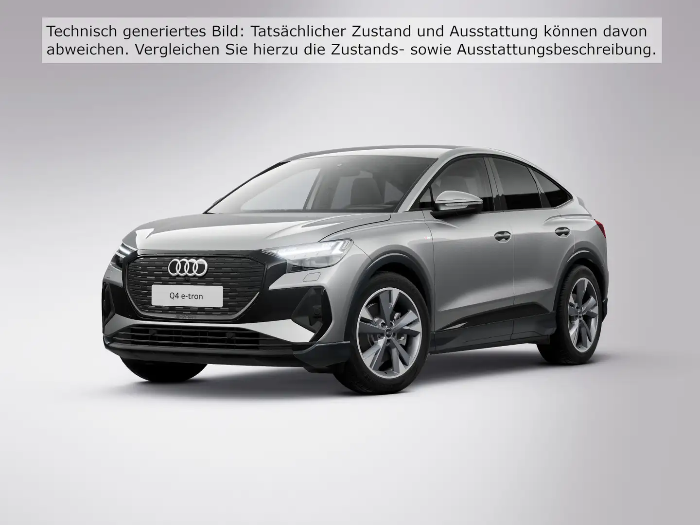 Audi Q4 e-tron Sportback 50 Q 2x S LINE LM20 MATRIX-L Grau - 2
