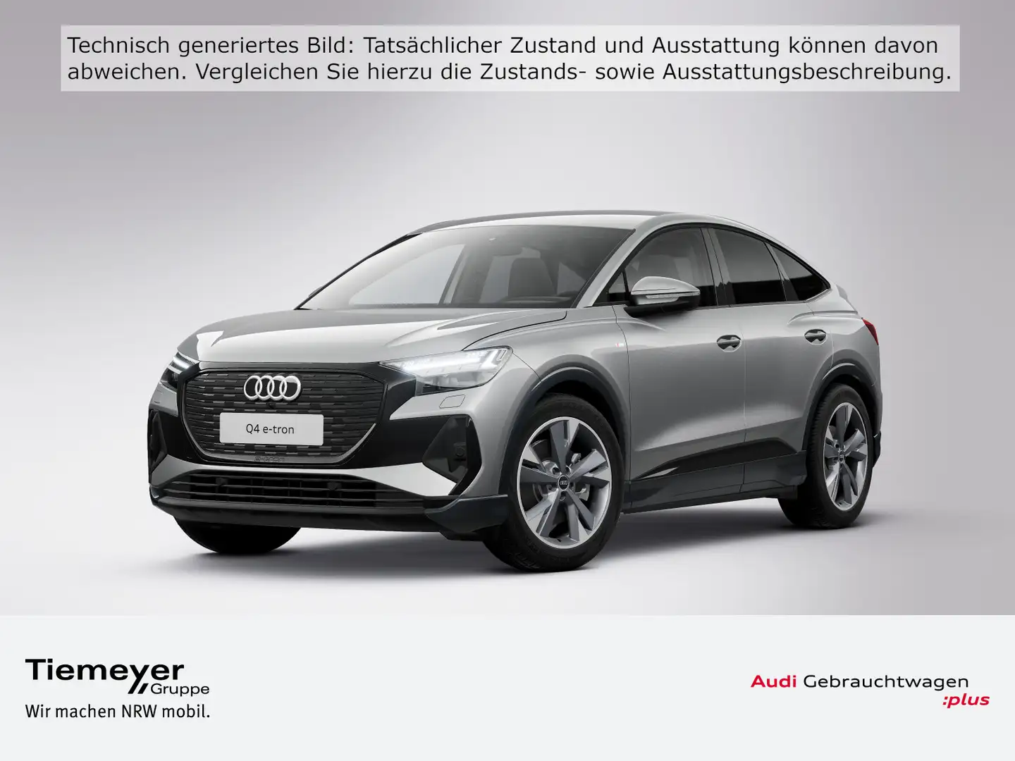Audi Q4 e-tron Sportback 50 Q 2x S LINE LM20 MATRIX-L Grau - 1