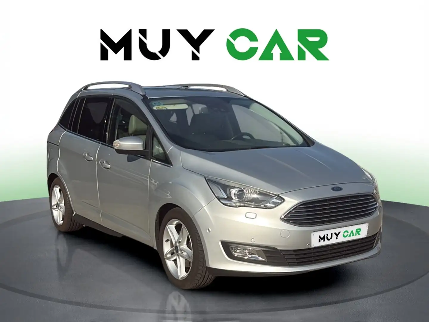 Ford Grand C-Max 1.0 EcoB. Auto-S&S Titanium 125 Gris - 1
