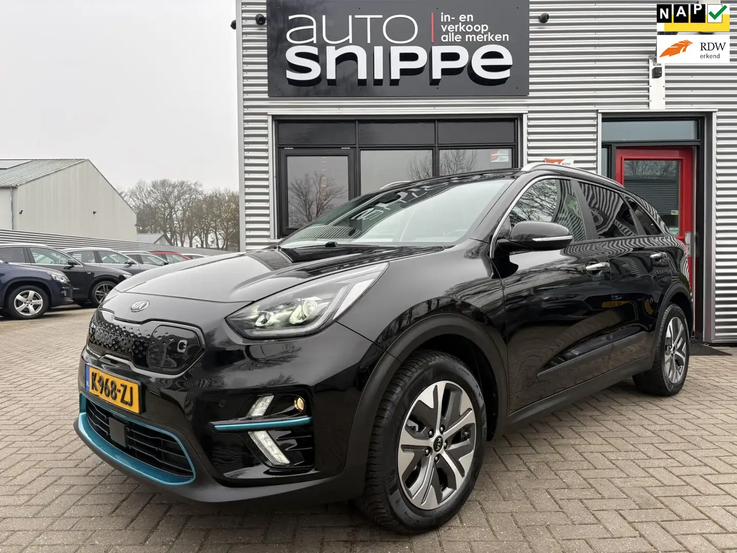 Kia e-Niro DynamicPlusLine 64 kWh -SOH 100%-OPEN DAK-STOEL + Schwarz - 1