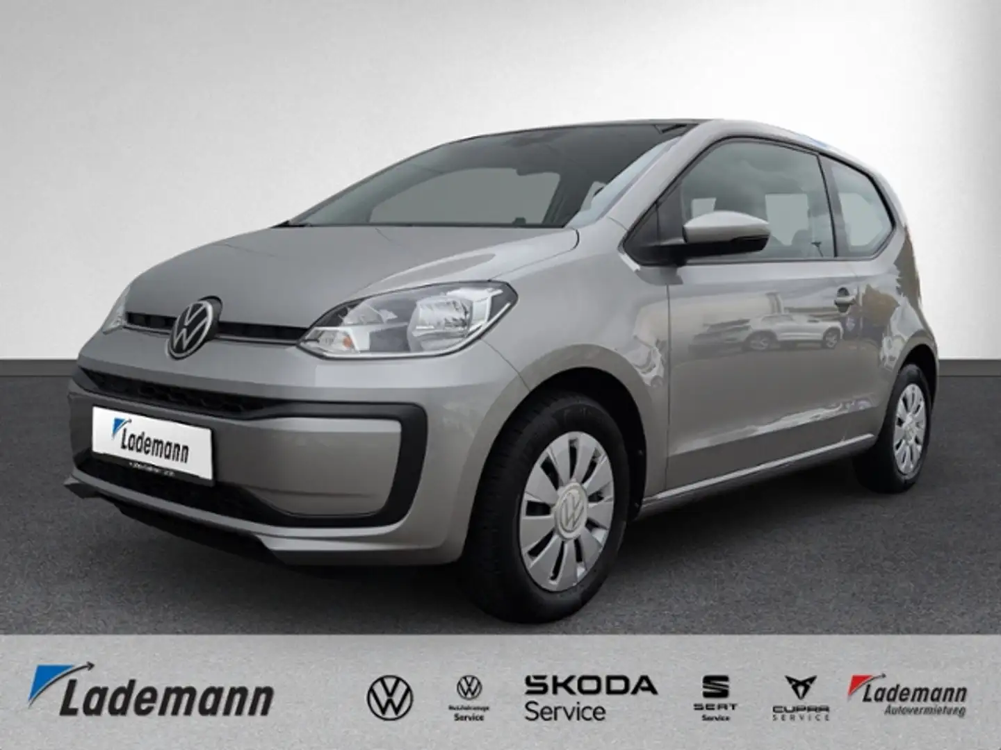 Volkswagen up! 1.0 MPI MOVE KLIMAANLAGE+USB+DAB+5-GANG+ Silber - 1
