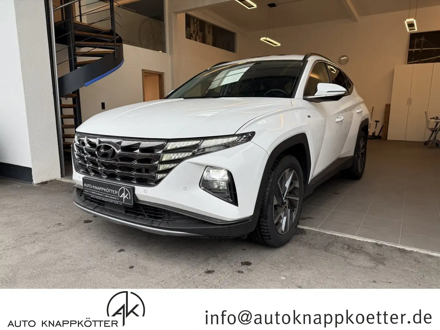 Hyundai TUCSON Tucson 1.6 CRDI Prime Mild-Hybrid 4WD (EURO 6e) Blanc - 1