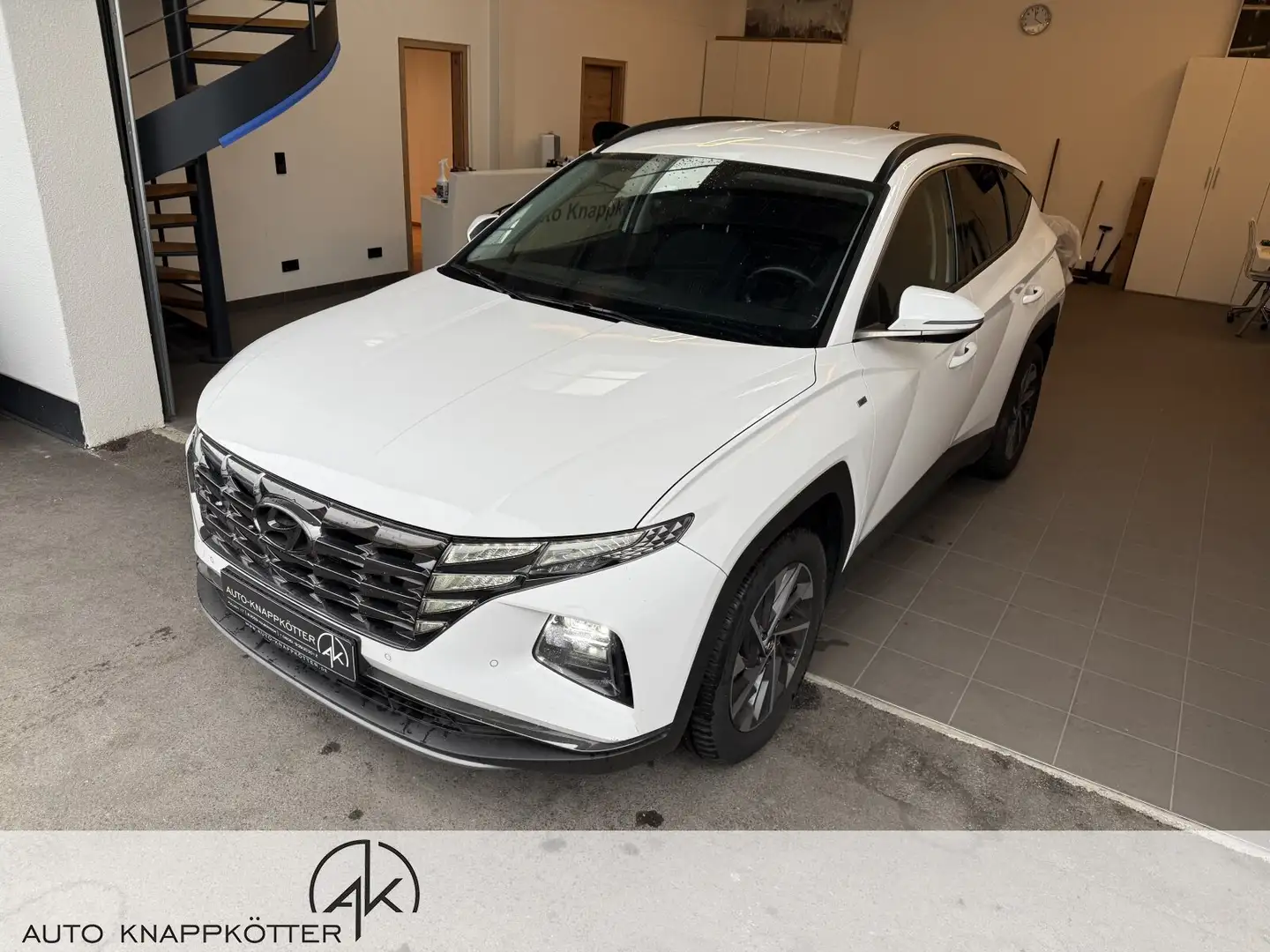Hyundai TUCSON Tucson 1.6 CRDI Prime Mild-Hybrid 4WD (EURO 6e) Blanc - 2