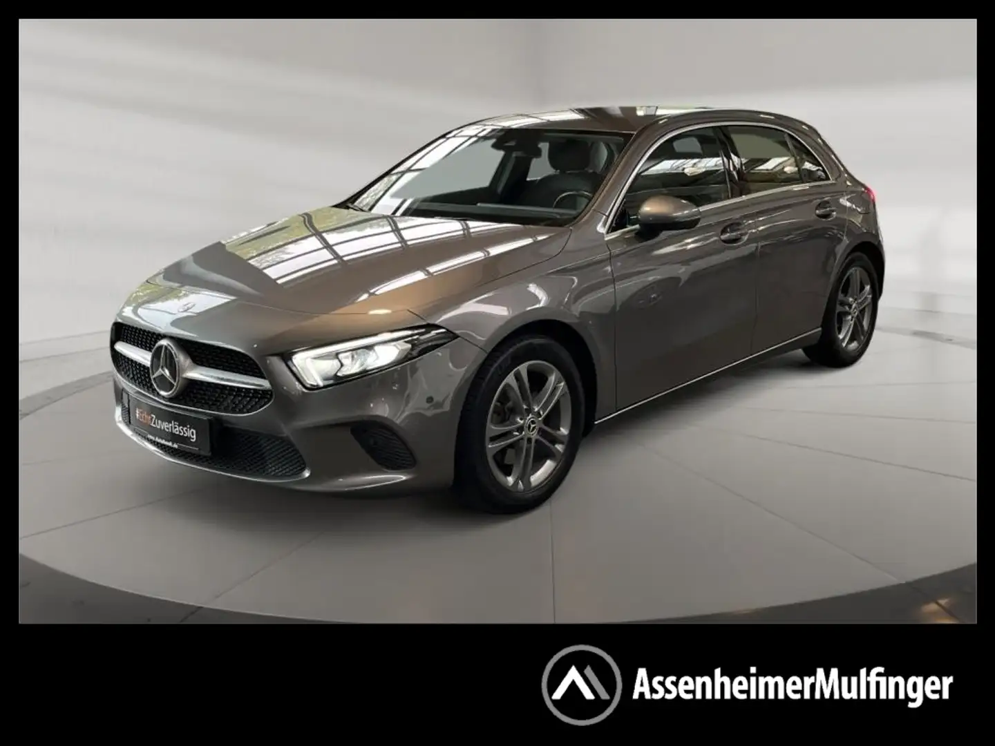 Mercedes-Benz A 200 Progressive +MBUX+Wide+Navi+Burm+PDC+LED Grijs - 1