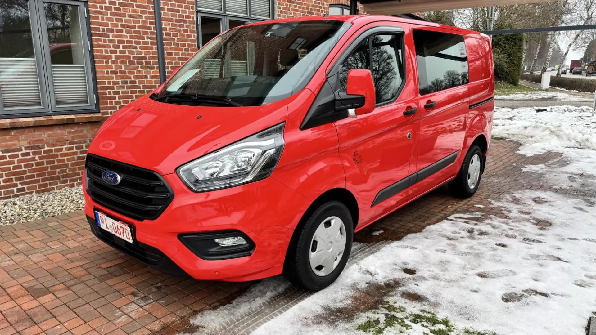 Ford Transit Custom 280 L1 Trend Rouge - 1