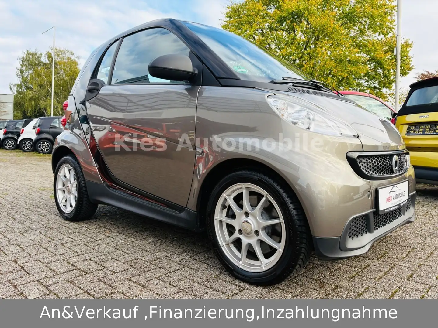 smart forTwo Passion AUTOM/SERVO/SITZH/NAVI/PANO/KLIMA Noir - 2