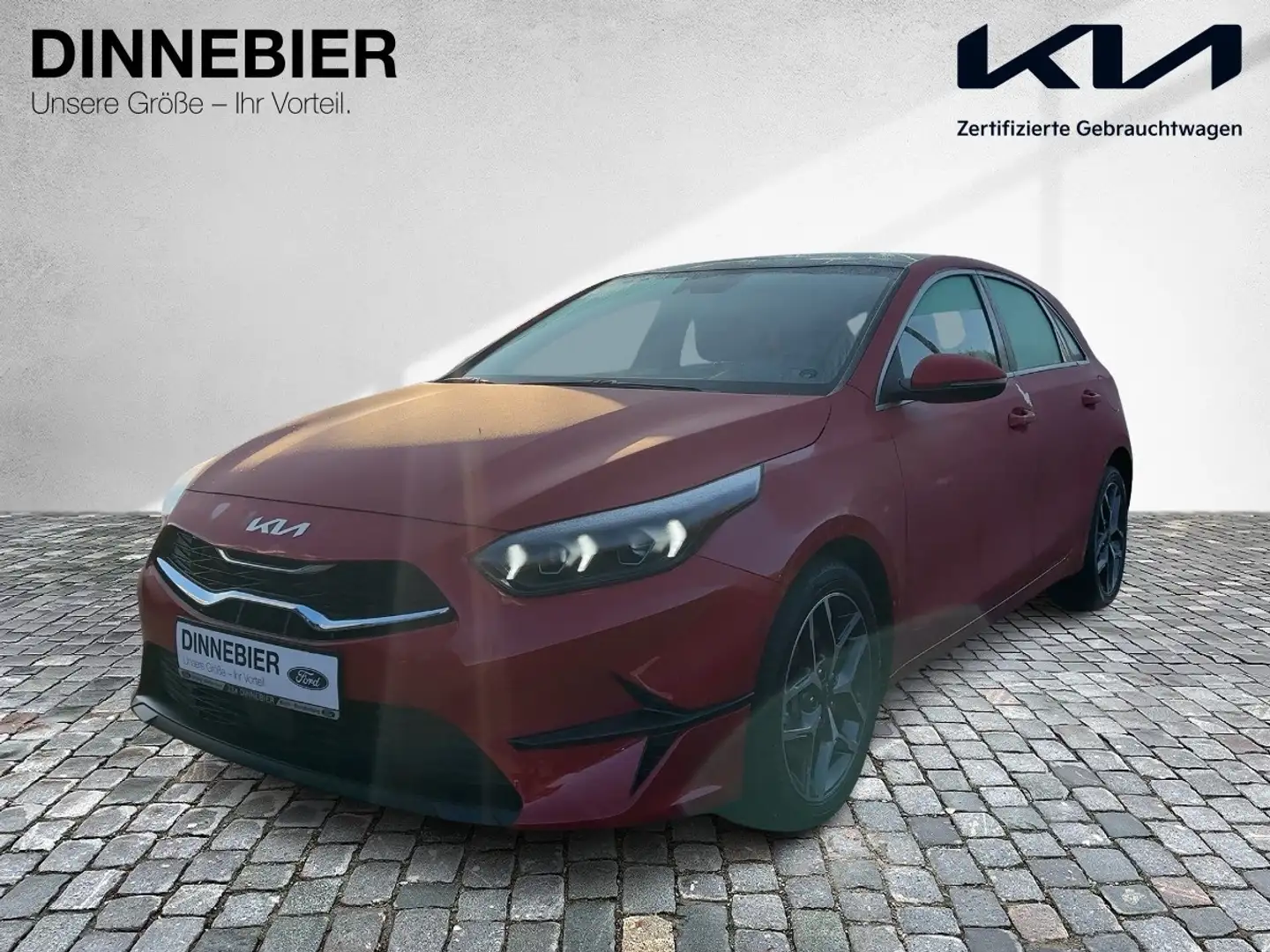 Kia Ceed / cee'd CEED Spirit 1.5T Glasdach+LED+Navi+Kamera Rot - 2