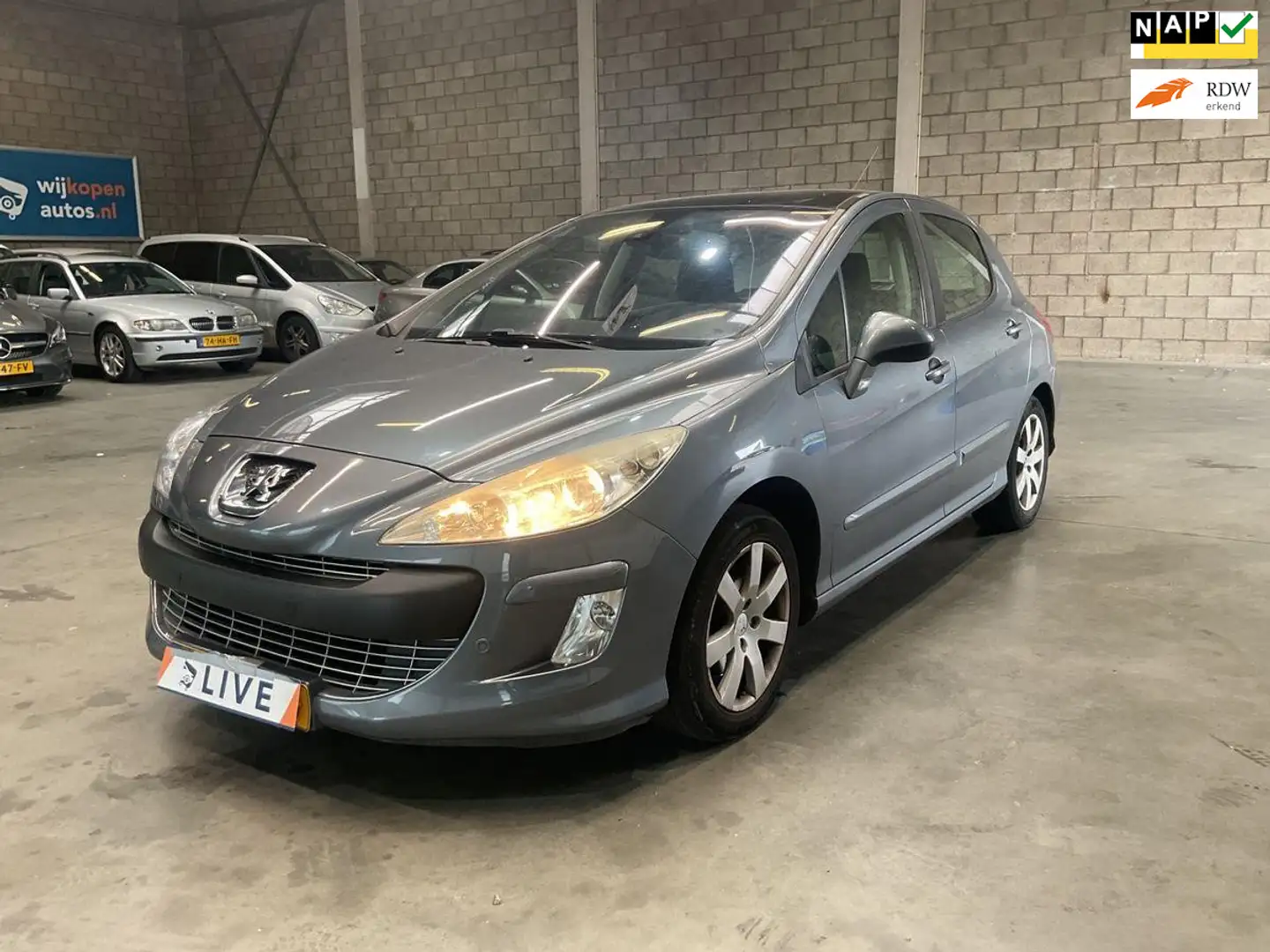Peugeot 308 1.6 THP Signature / NL PRIJS 2999 Grijs - 1
