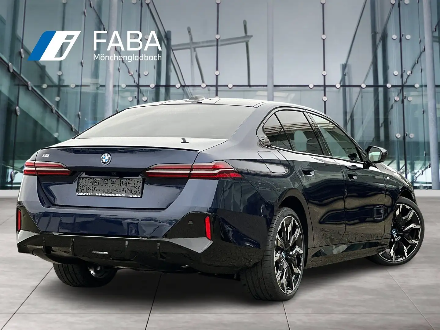 BMW i5 M60 xDrive Limousine M Sport Pro AHK Driv Prof B&W Bleu - 2