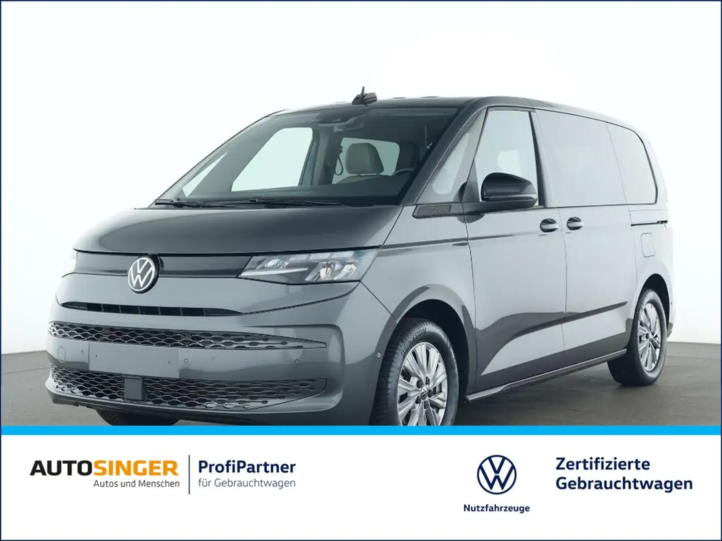 Volkswagen T7 Multivan 2.0 TDI DSG *AHK* 7-S*SHZ*CAM*NAVI*17* Gri - 1