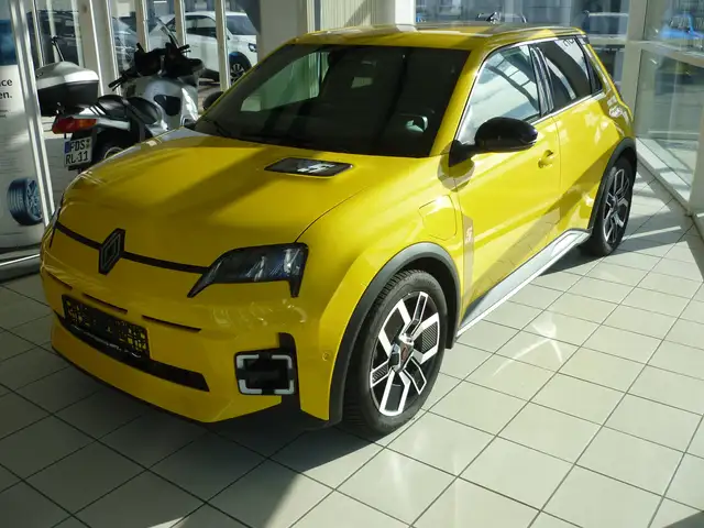 Renault R 5 E TECH 150 Techno , Comfort Range, Sitz und Lenkradheizung, Beifahrersitz höhenverstellbar, 18" Alufelgen, adaptiver Te
