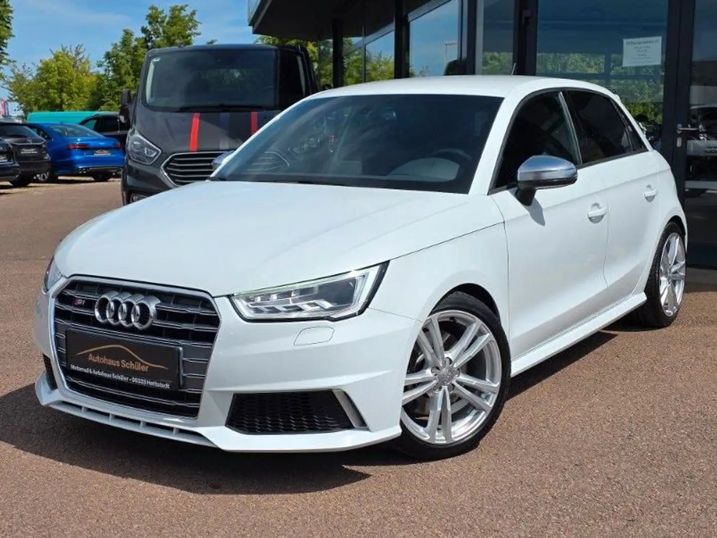 Audi S1 Sportback 2.0 TFSI quattro+Navi+PDC+H&R+DCC+ Weiß - 1