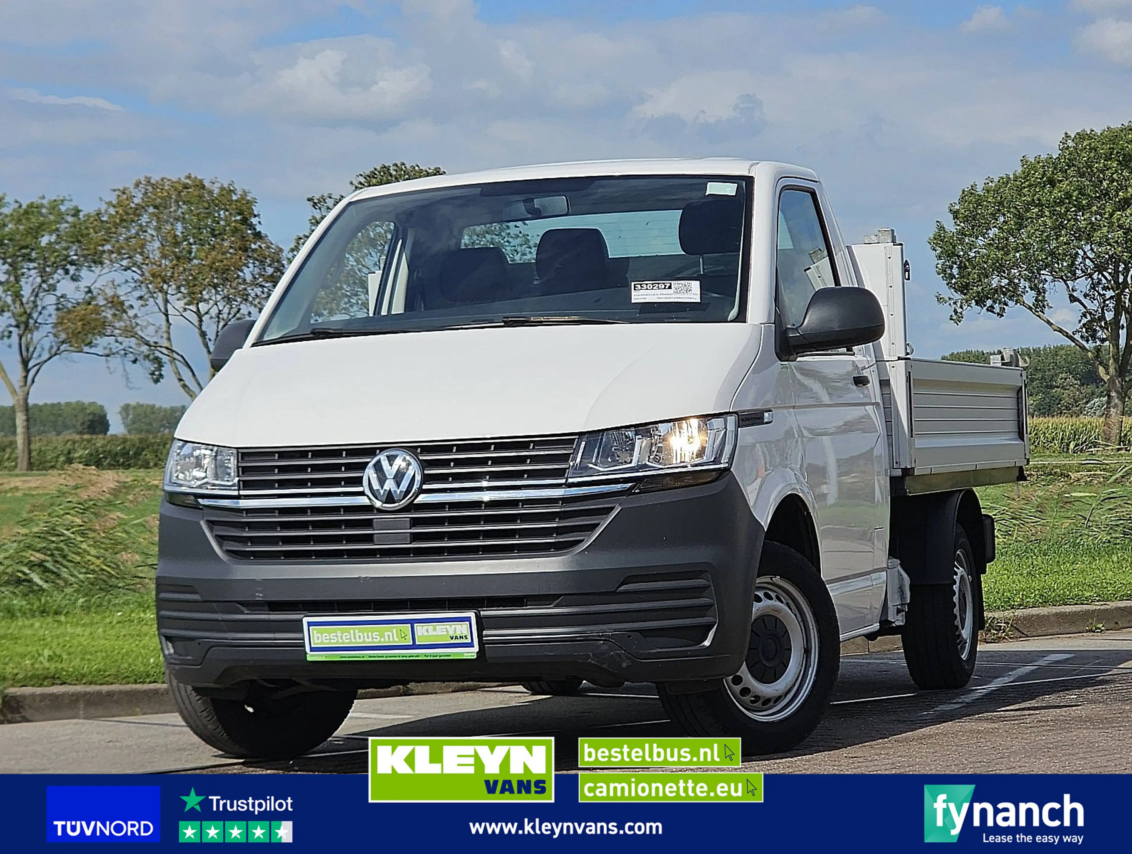 Volkswagen Transporter 2.0 TDI T6.1 L1 Open-Laadbak