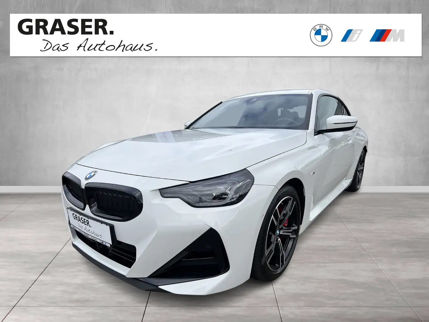 BMW 218 i Coupé M Sportpaket PRO H&K RFK UPE 58917,-,- Weiß - 1