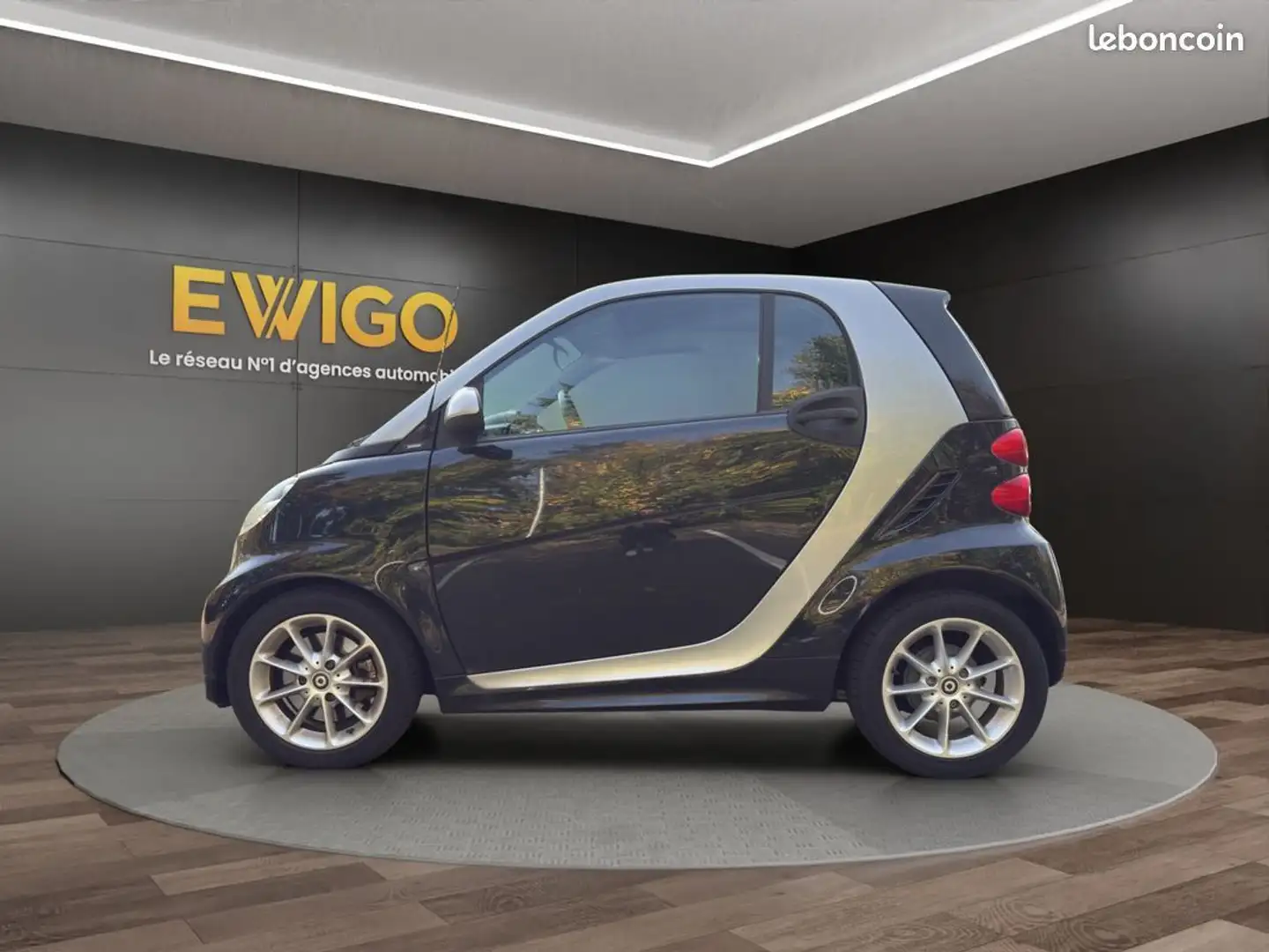 smart forTwo 1.0 t 70 passion garantie 6 mois Schwarz - 2