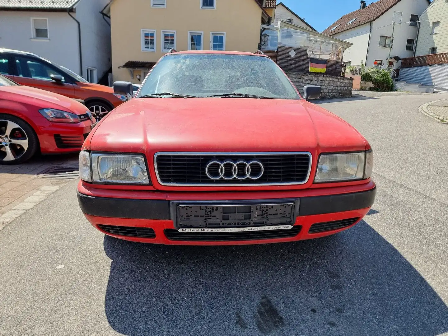 Audi 80 Avant 2.3 quattro KLIMA+AHK+KEIN-TÜV!!! Red - 2