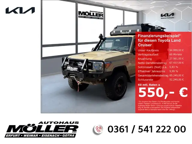Toyota Land Cruiser GRJ 79 Alu-Cab Canopy *REISEFERTIG*