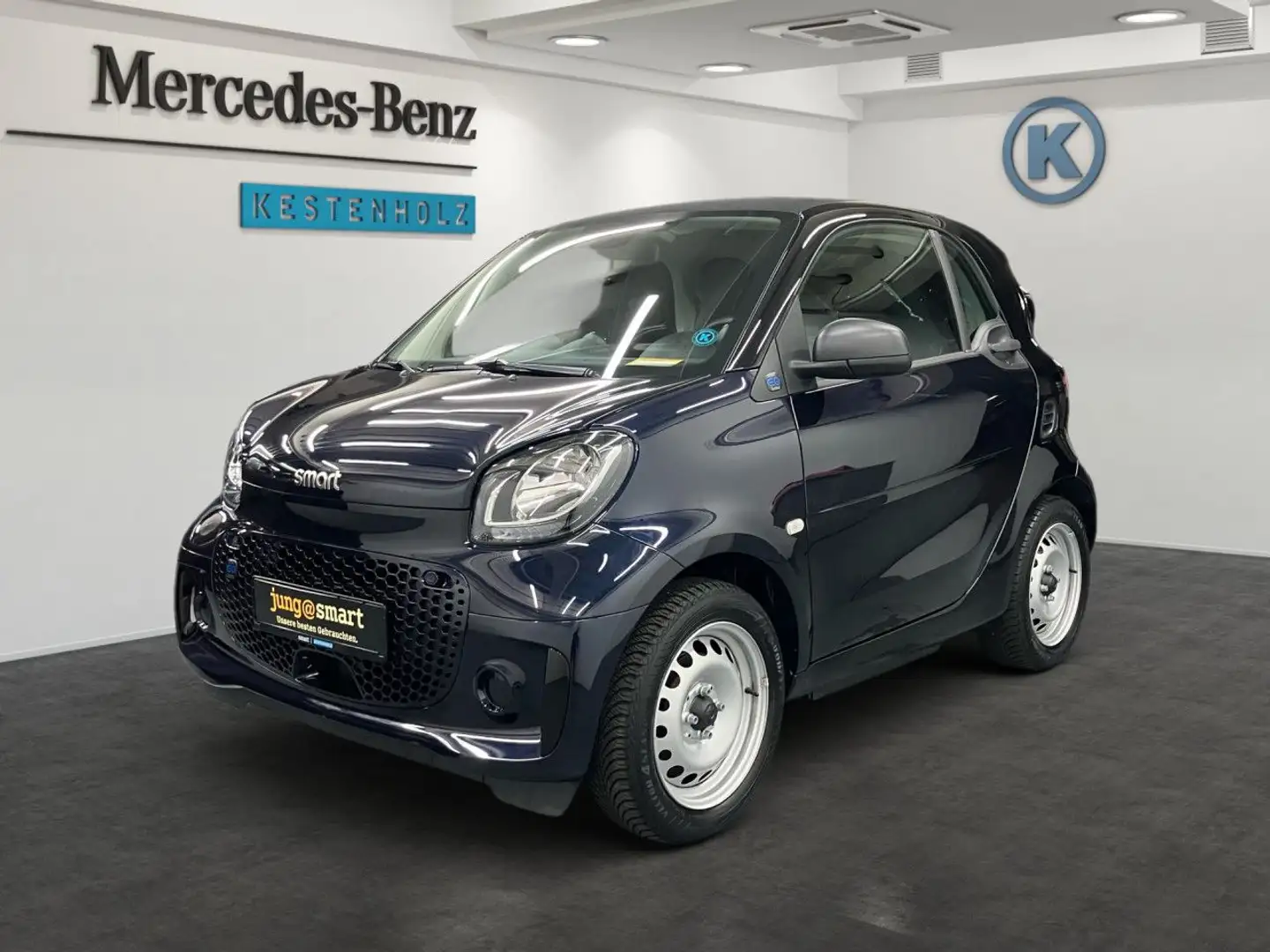 smart forTwo EQ Coupé TEMPOMAT+LED+DAB+KLIMA Bleu - 2