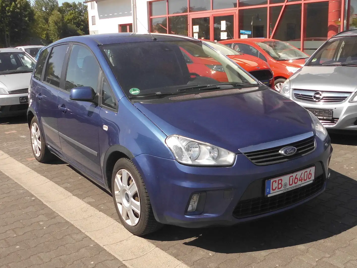 Ford C-Max 2.0 TDCi .Style ,AUTOMATIKGERIBE,KLIMA,TÜV.NEU Blauw - 1