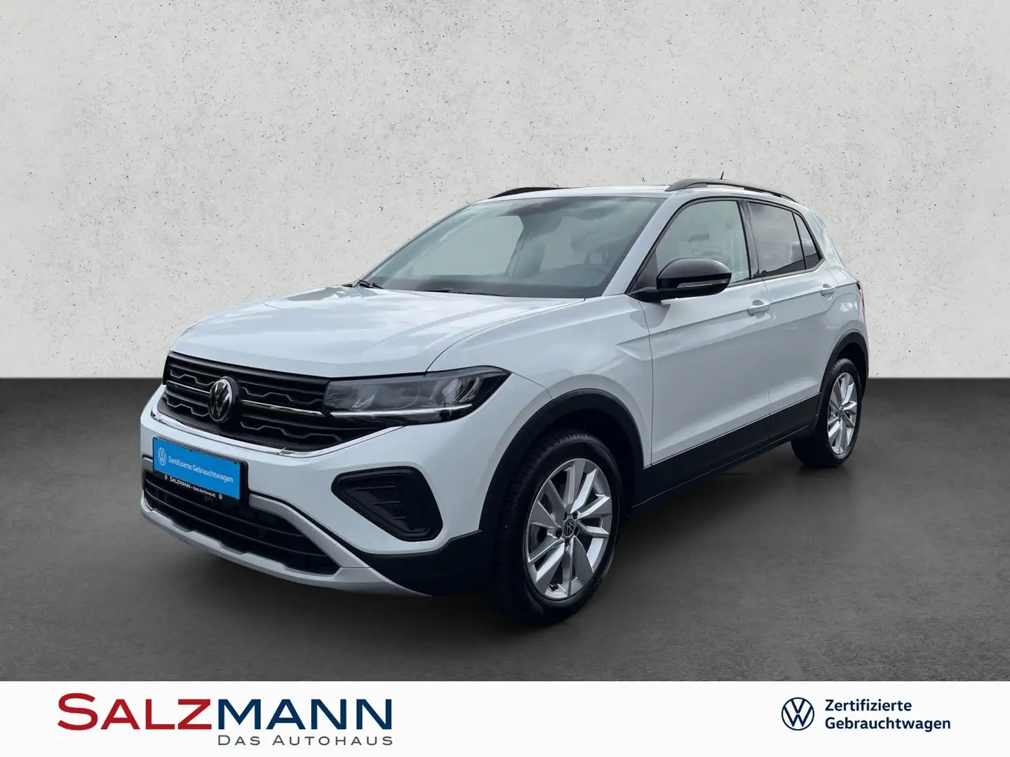 Volkswagen T-Cross 1.0 TSI DSG Goal, Navi,AHK, LED, ACC, KL Weiß - 1