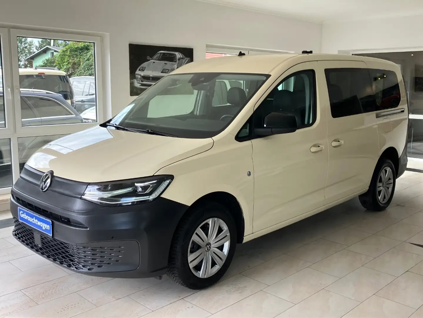 Volkswagen Caddy 2.0 TDI TAXI DSG Rollstuhlrampe Beige - 1