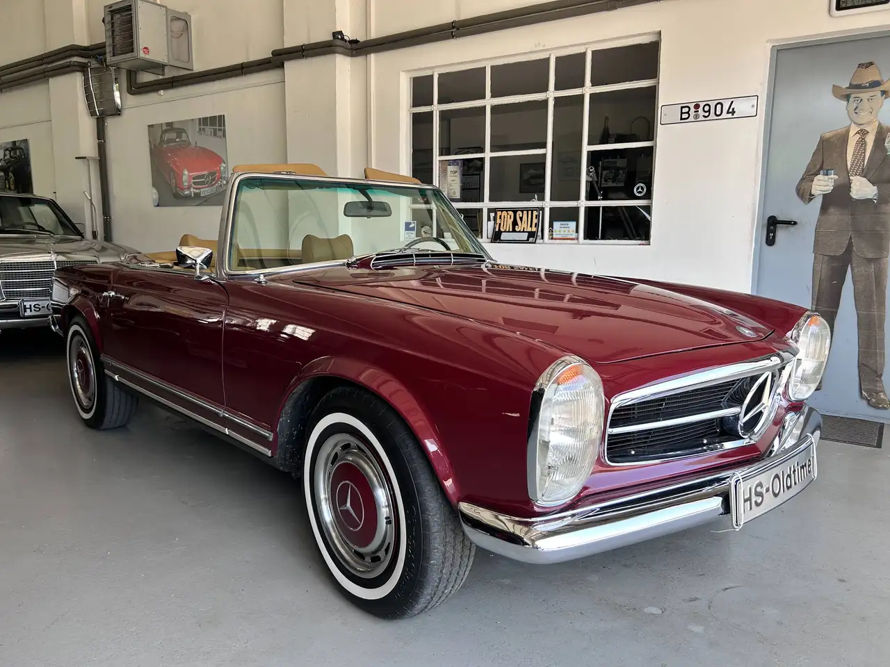 Mercedes-Benz 280 SL Pagode W113 vor 15 Jahren aufwendig restauriert!, foto 3