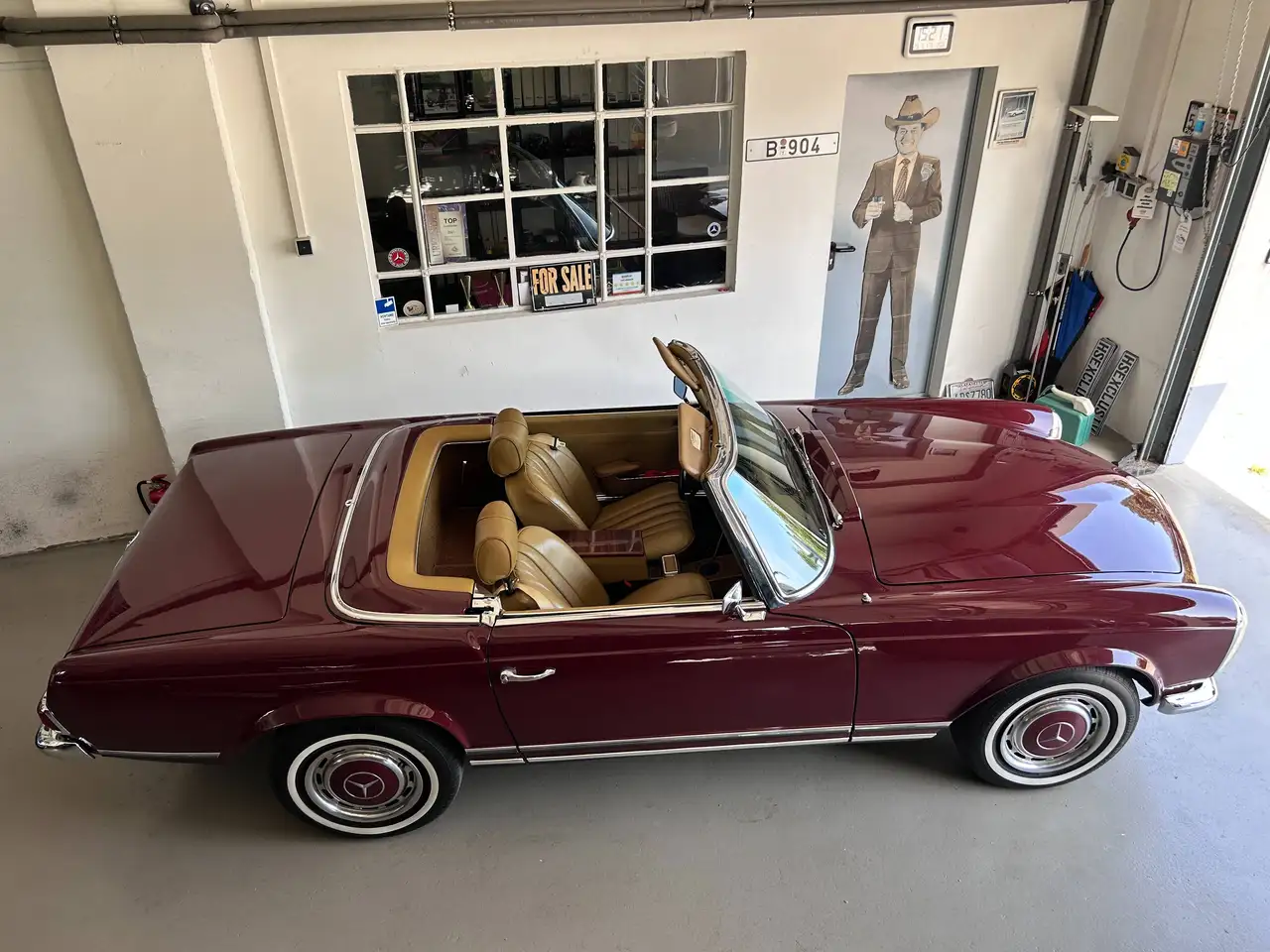 Mercedes-Benz 280 SL Pagode W113 vor 15 Jahren aufwendig restauriert!, foto 12
