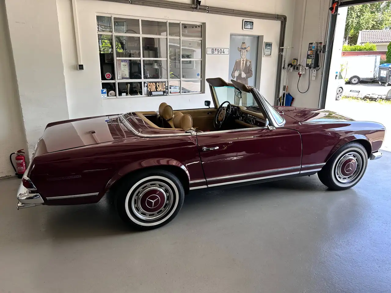 Mercedes-Benz 280 SL Pagode W113 vor 15 Jahren aufwendig restauriert!, foto 5