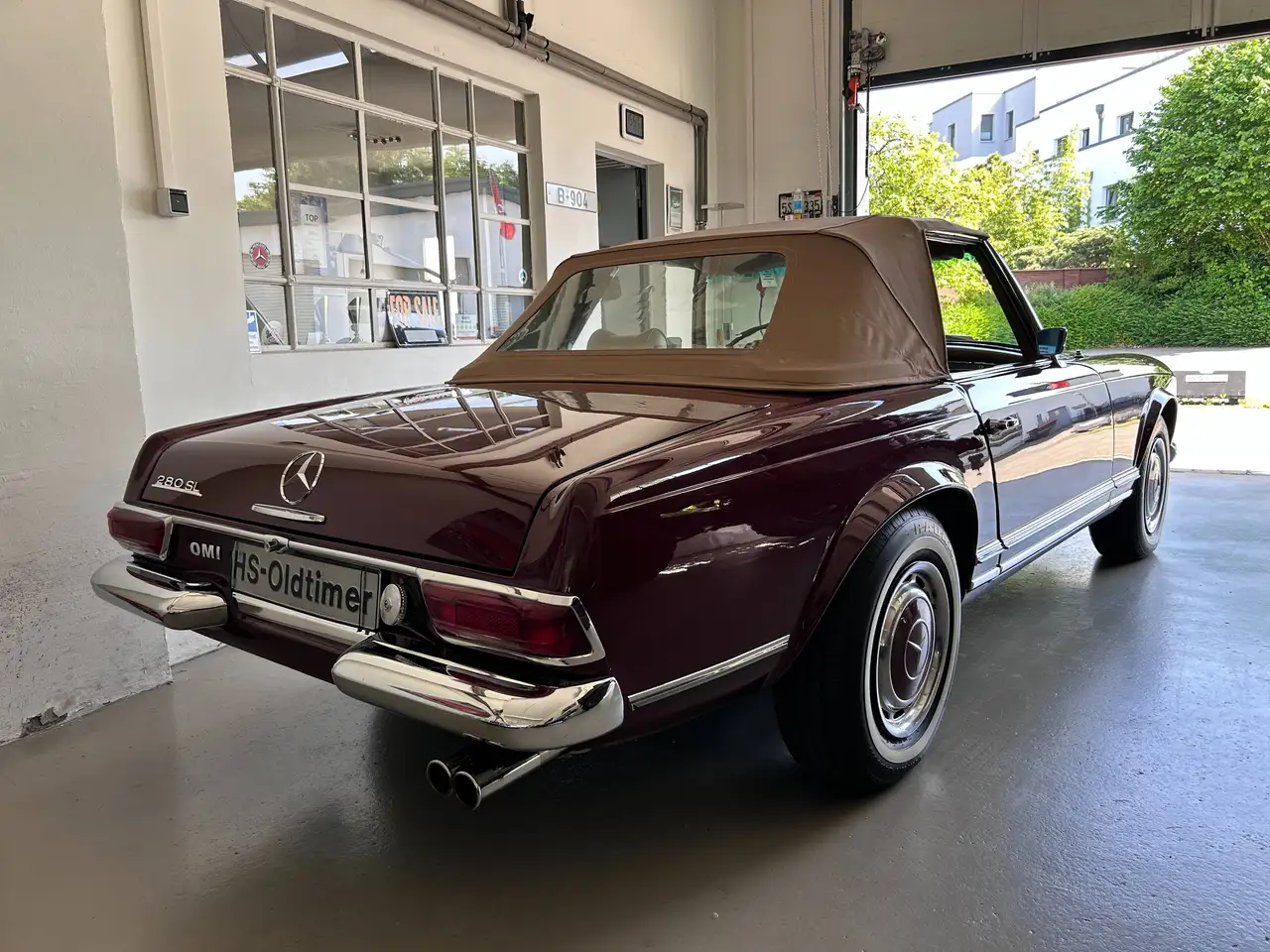Mercedes-Benz 280 SL Pagode W113 vor 15 Jahren aufwendig restauriert!, foto 6