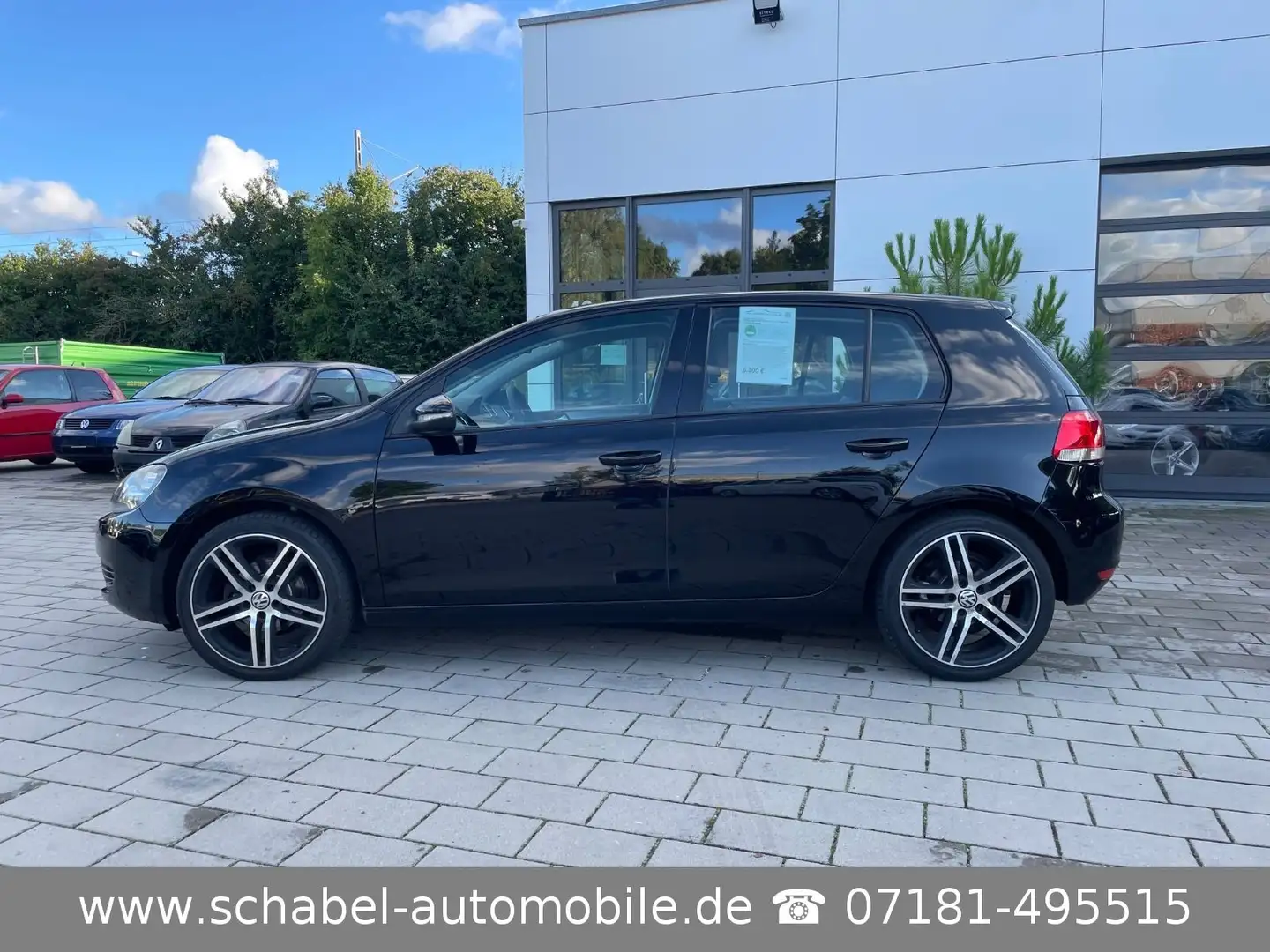 Volkswagen Golf VI Trendline 1.4 Klima PDC Sitzhzg Klimaaut Schwarz - 2