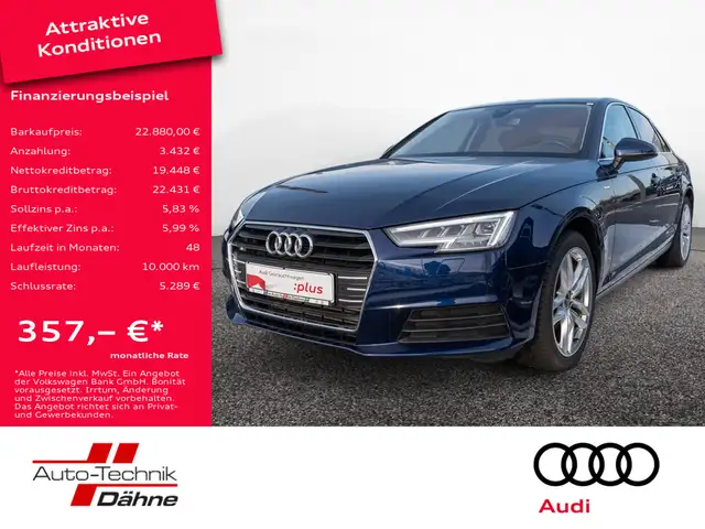 Audi A4 40 TFSI sport PDC SHZ LEDER KAMERA NAVI