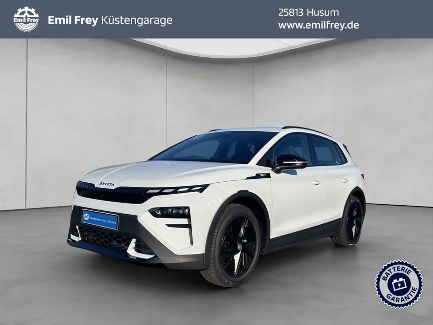 Skoda Elroq RS 84 kWh Batterie Elektromotor 250 kW 1-G Blanc - 1